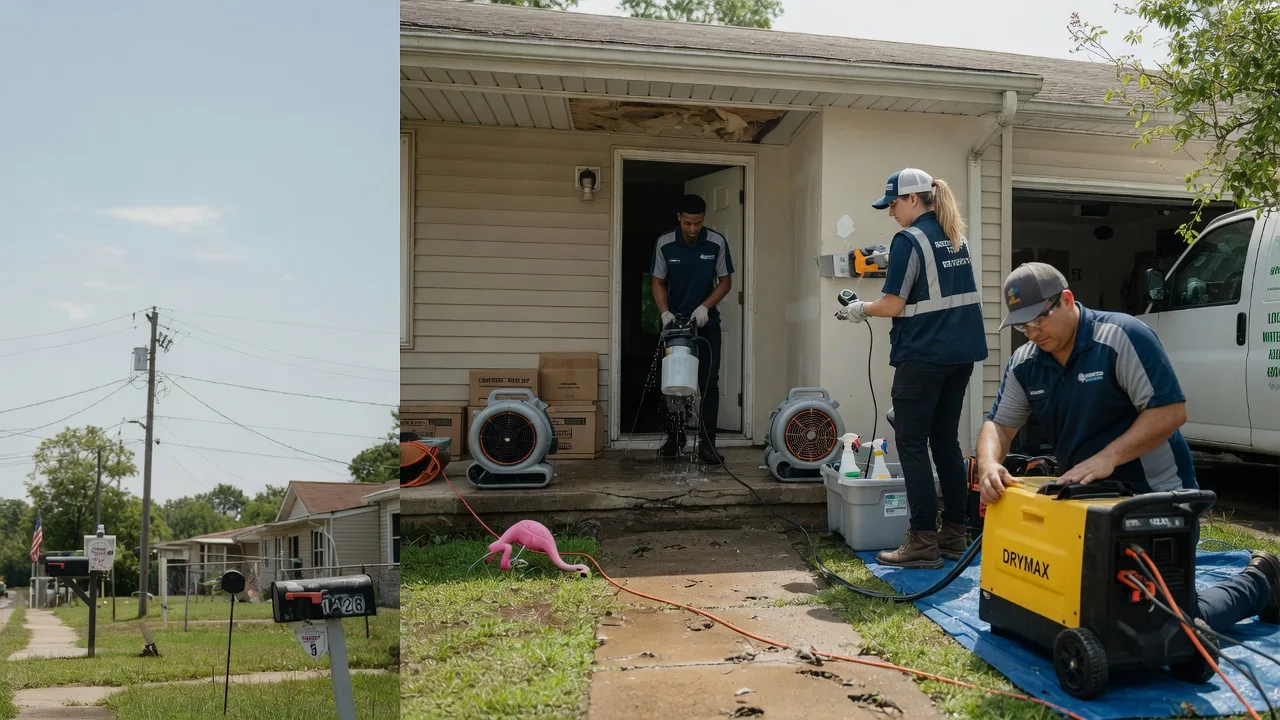 Storm Damage Water Removal in Urbandale, IA near me
